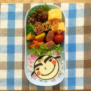 簡単海苔アート キャラ弁☆イモトのお弁当♪